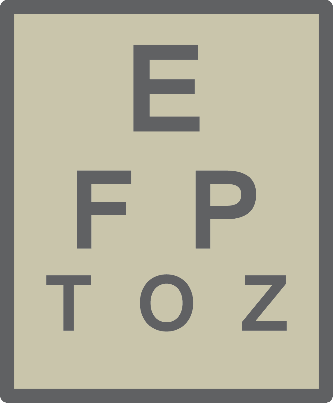 eye chart icon